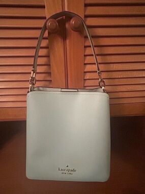 kate spade Mint Leather Shoulder Bag